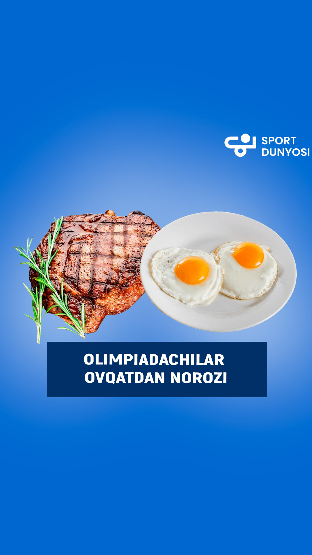 Olympians are unhappy with the food