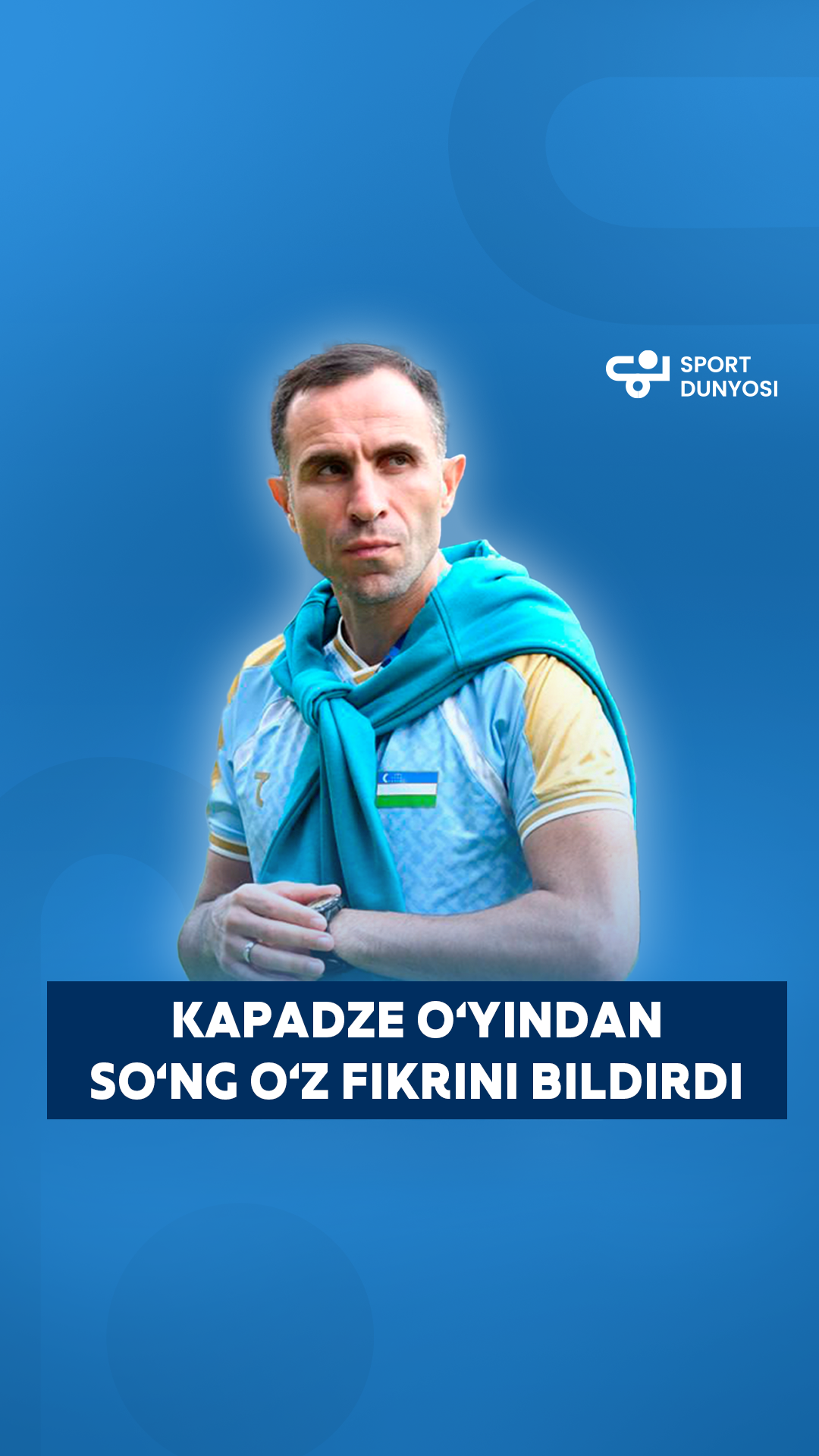Kapadze expressed his opinion after the match