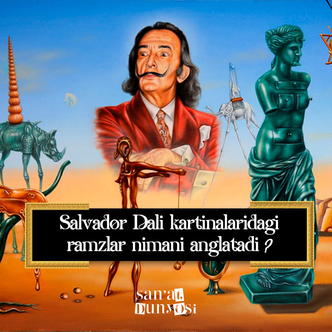 👨‍🎨What do the symbols in the paintings of Salvador Dali mean