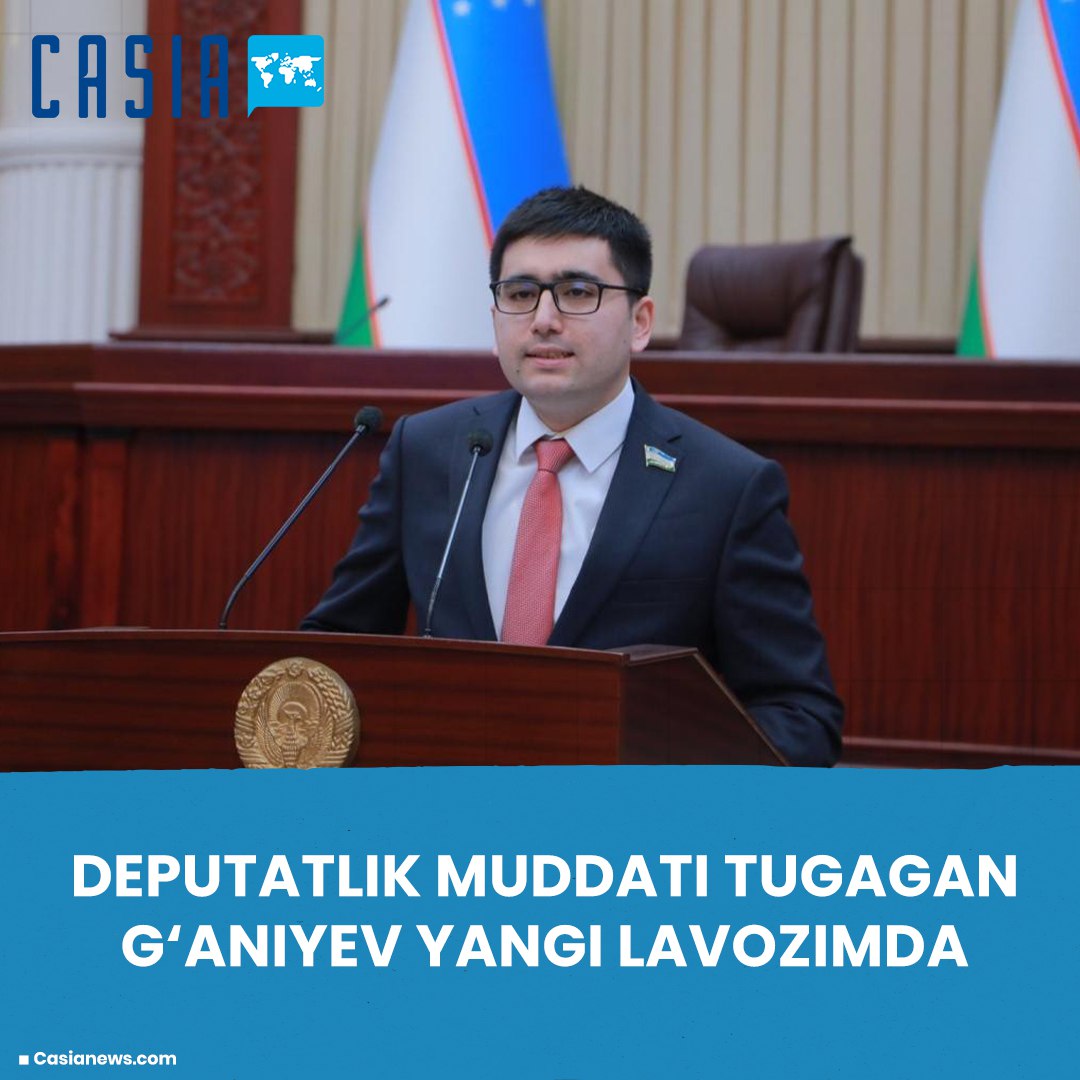 Ganiev, whose term as a deputy has ended, is in a new position