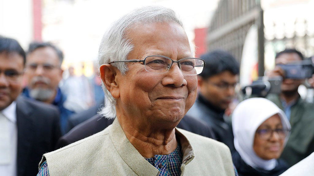 Bangladesh is headed by a Nobel laureate