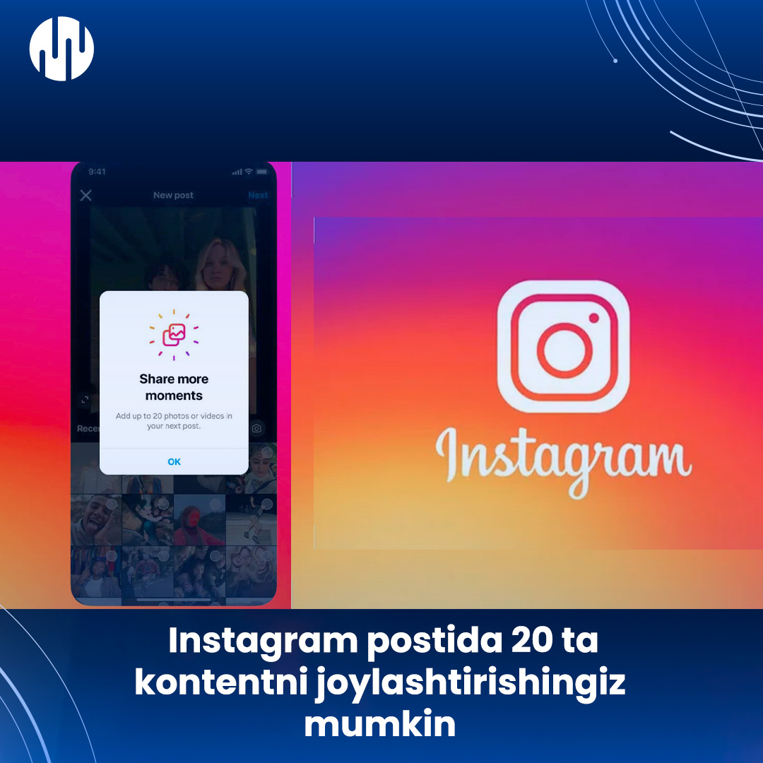 Now you can upload up to 20 photos or videos in a carousel style in an Instagram post