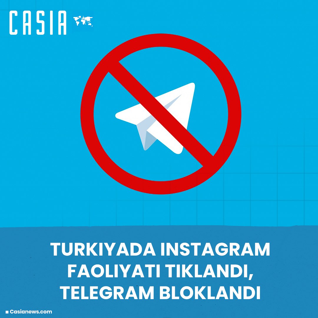 Instagram activity has been restored in Turkey, Telegram has been blocked