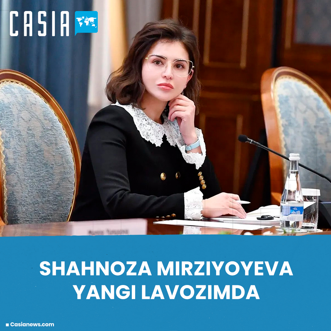 Shahnoza Mirziyoyeva in a new position