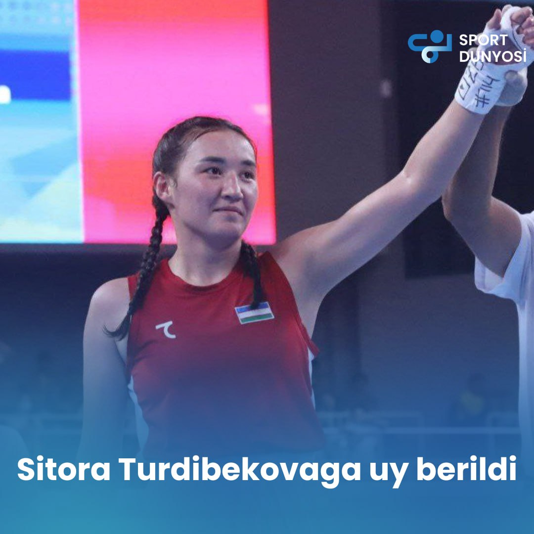 Sitora Turdibekova was given a house🏘