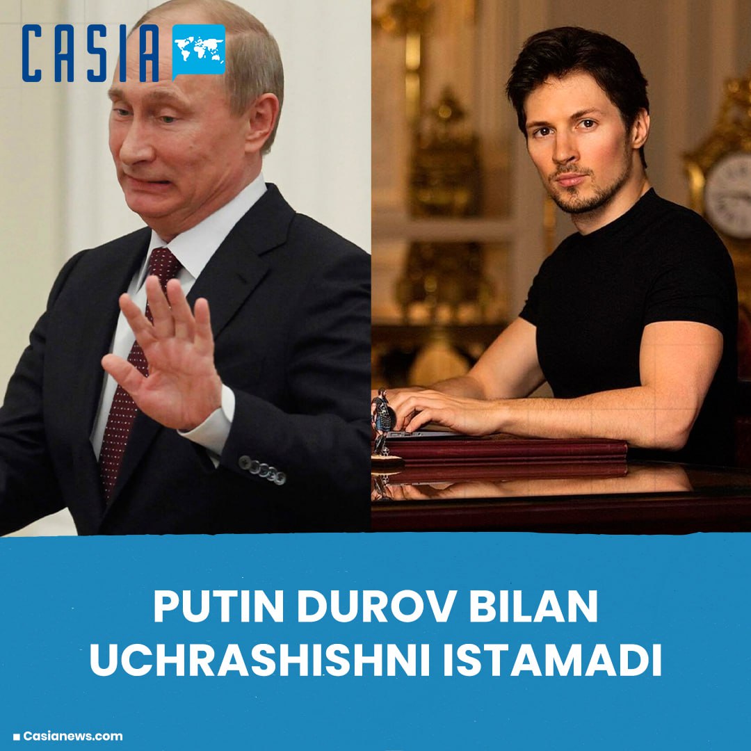 Putin refused to meet with Durov