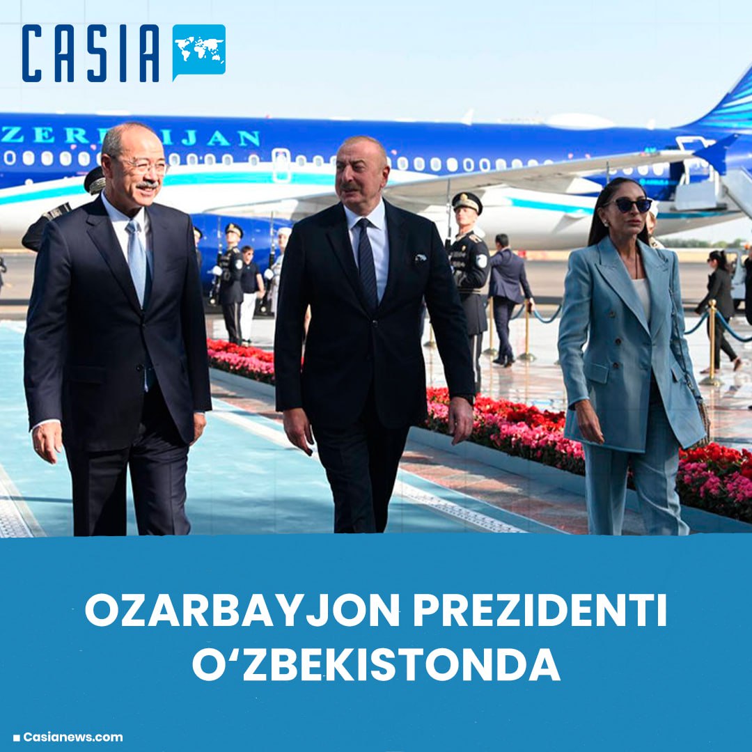 The President of Azerbaijan is in Uzbekistan