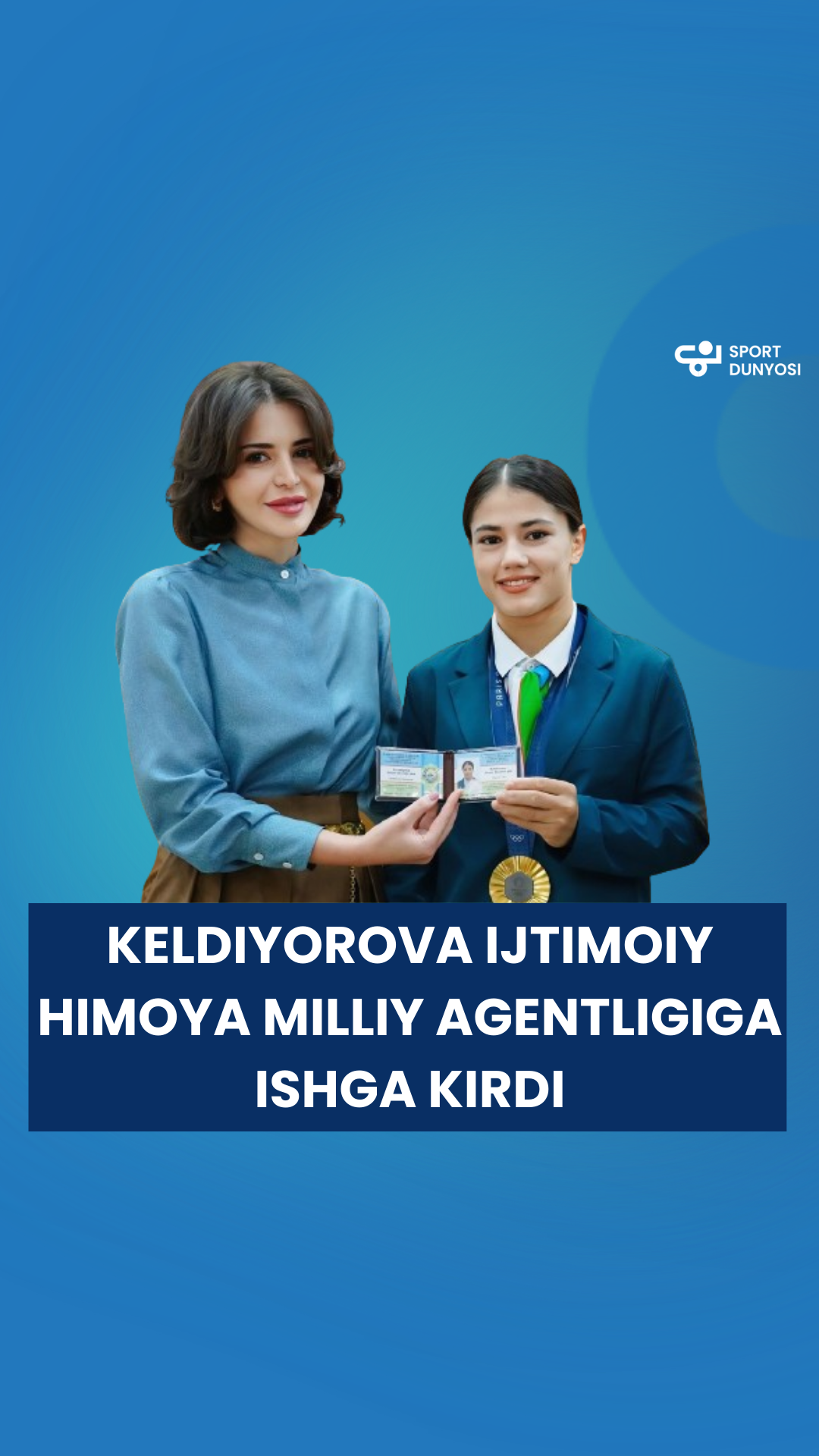 Keldiyorova joined the National Social Protection Agency