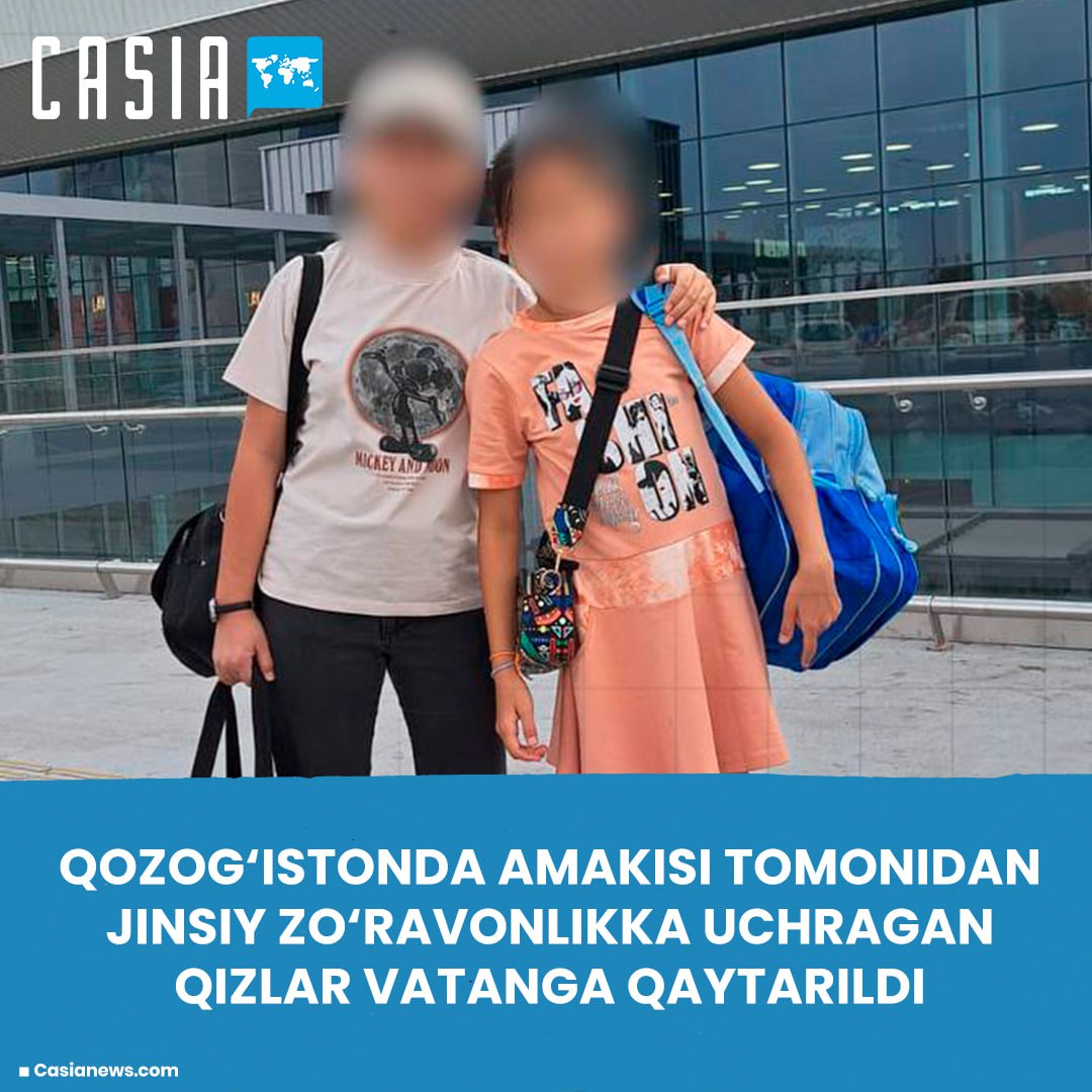 Uzbek girls who were sexually abused by their uncle were returned to their homeland