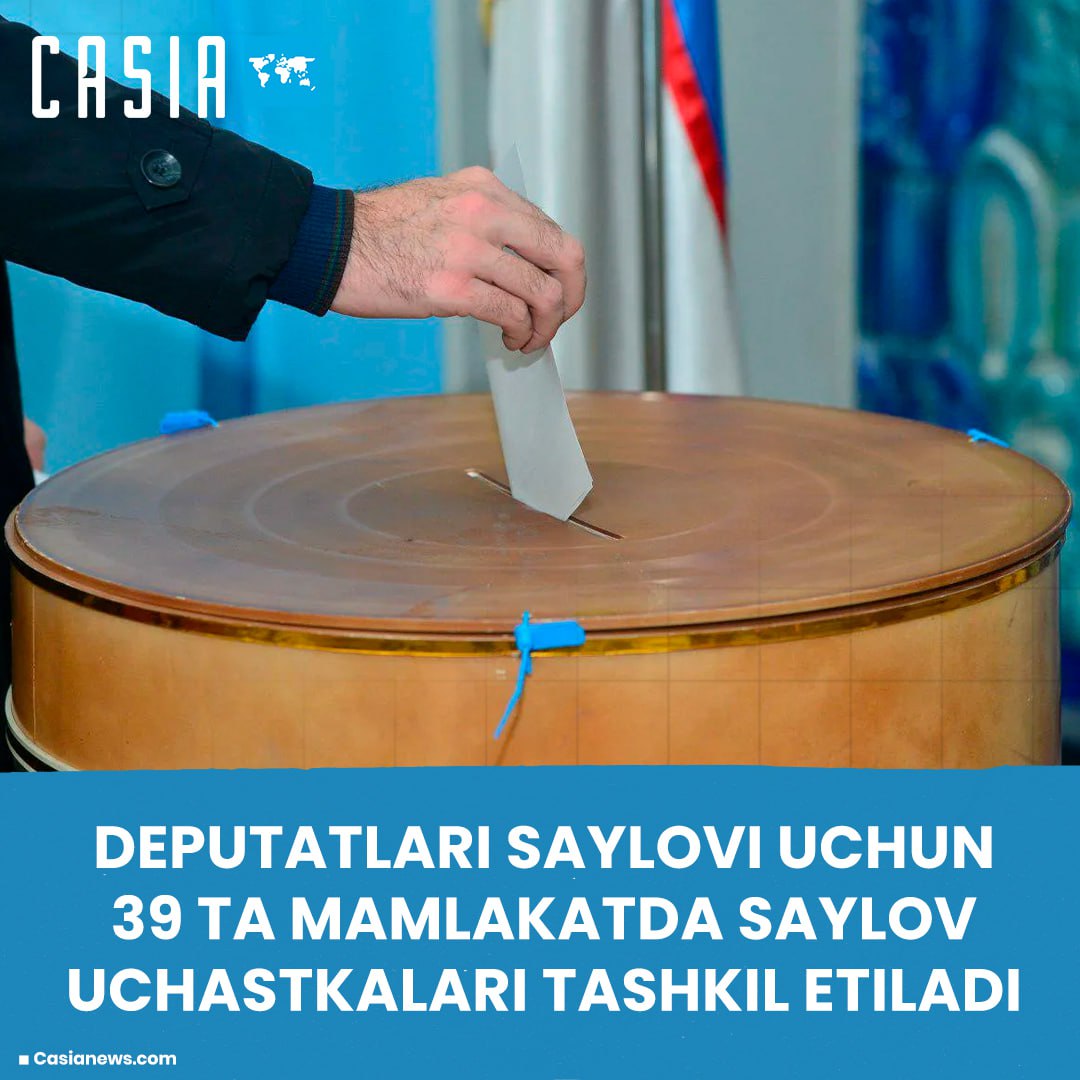 Polling stations will be organized in 39 countries for the election of deputies