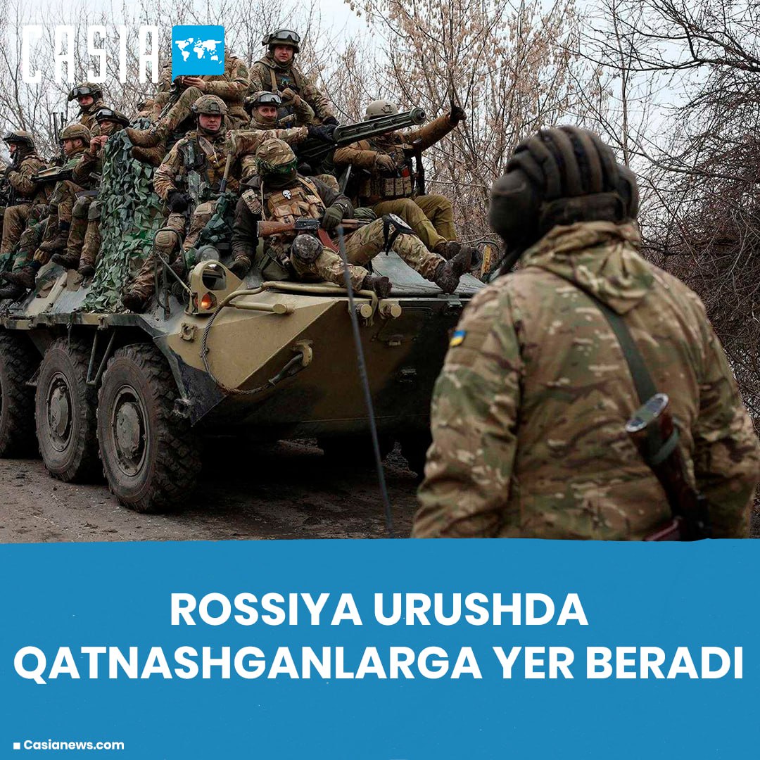 Russia gives land to those who participated in the war