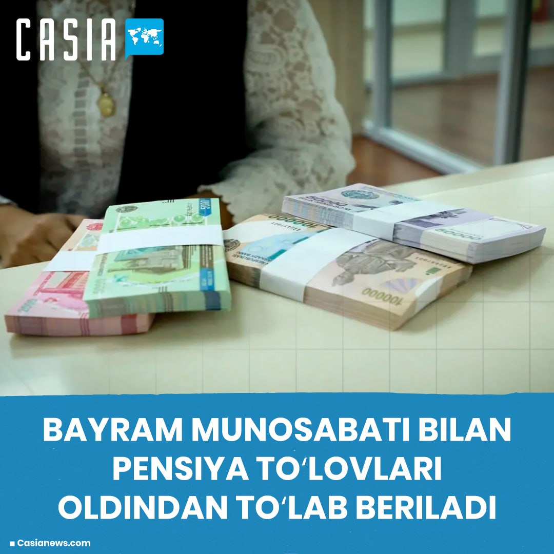 Pension payments will be paid in advance on the occasion of Independence Day