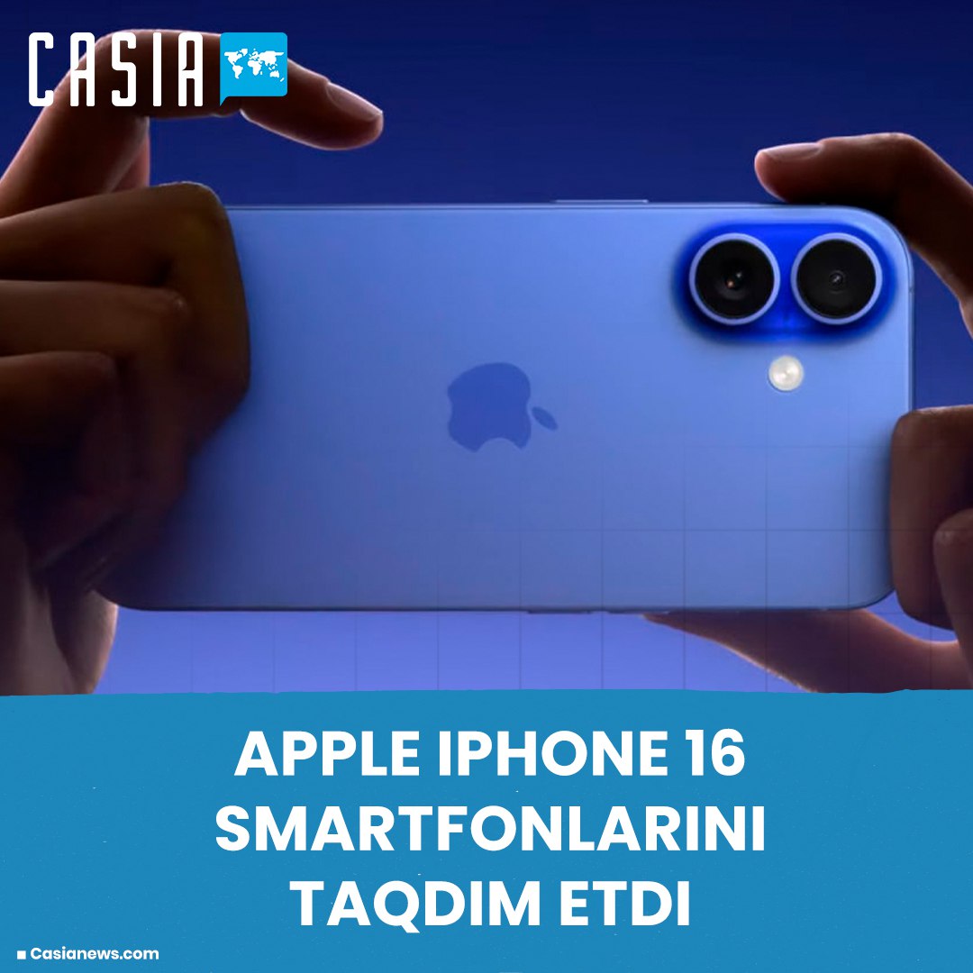 Apple presented iPhone 16 smartphones