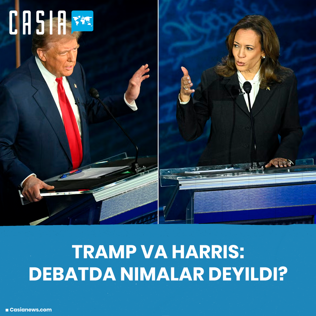 Tramp va Harris: Debatda nimalar deyildi?
