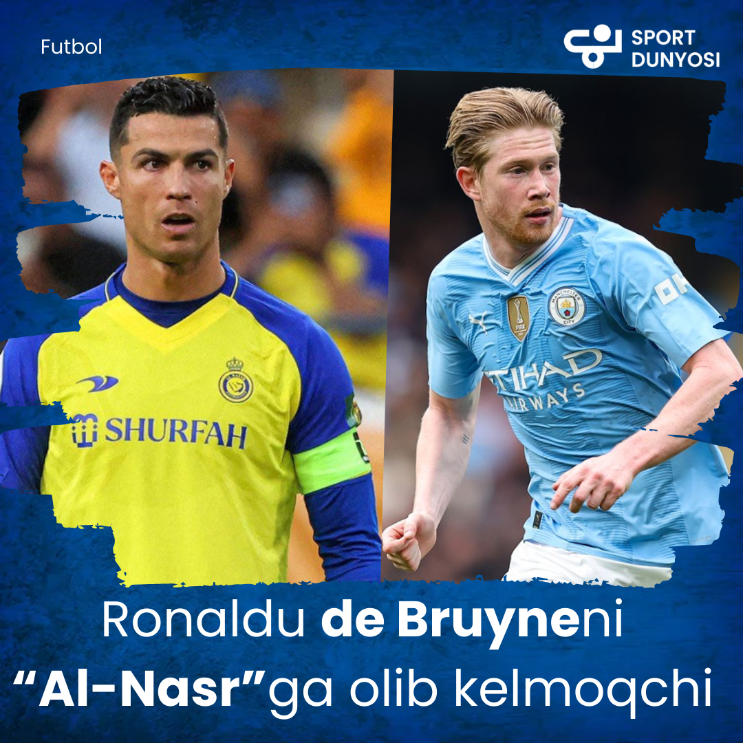 Ronaldo wants to bring De Bruyne to "Al-Nasr"