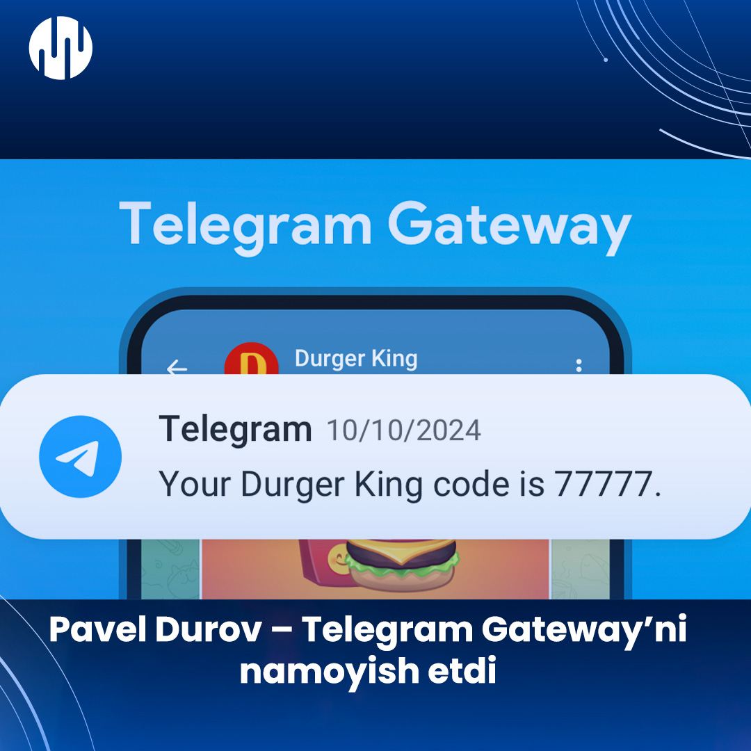 The cheapest way to verify phone numbers - Telegram Gateway was presented