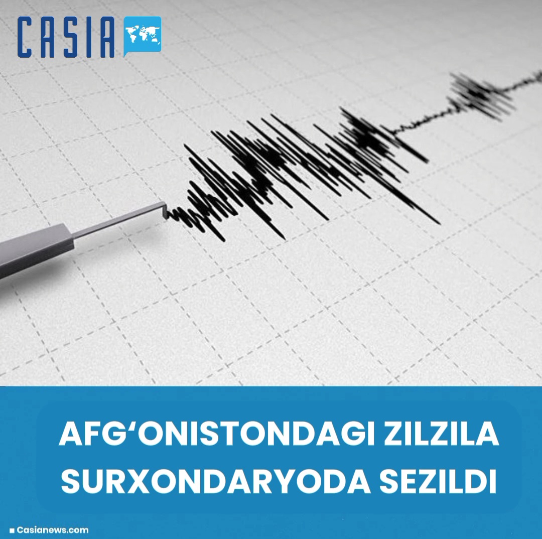 Afg‘onistondagi zilzila Surxondaryoda sezildi