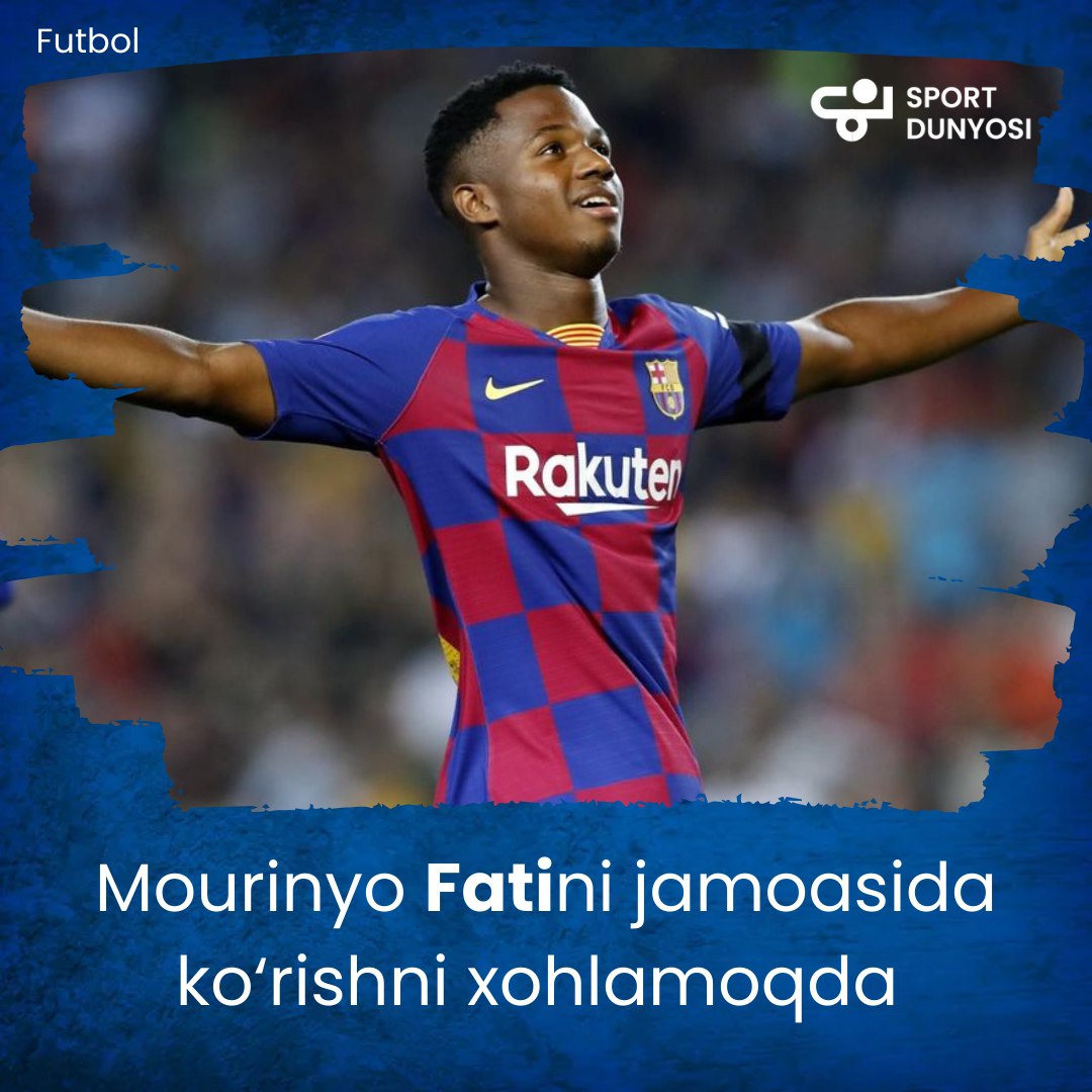 Mourinho wants to see Fati in his team