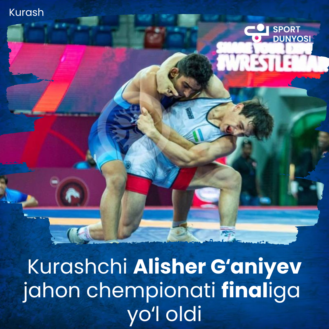 Wrestler Alisher Ganiyev went to the finals of the World Championship