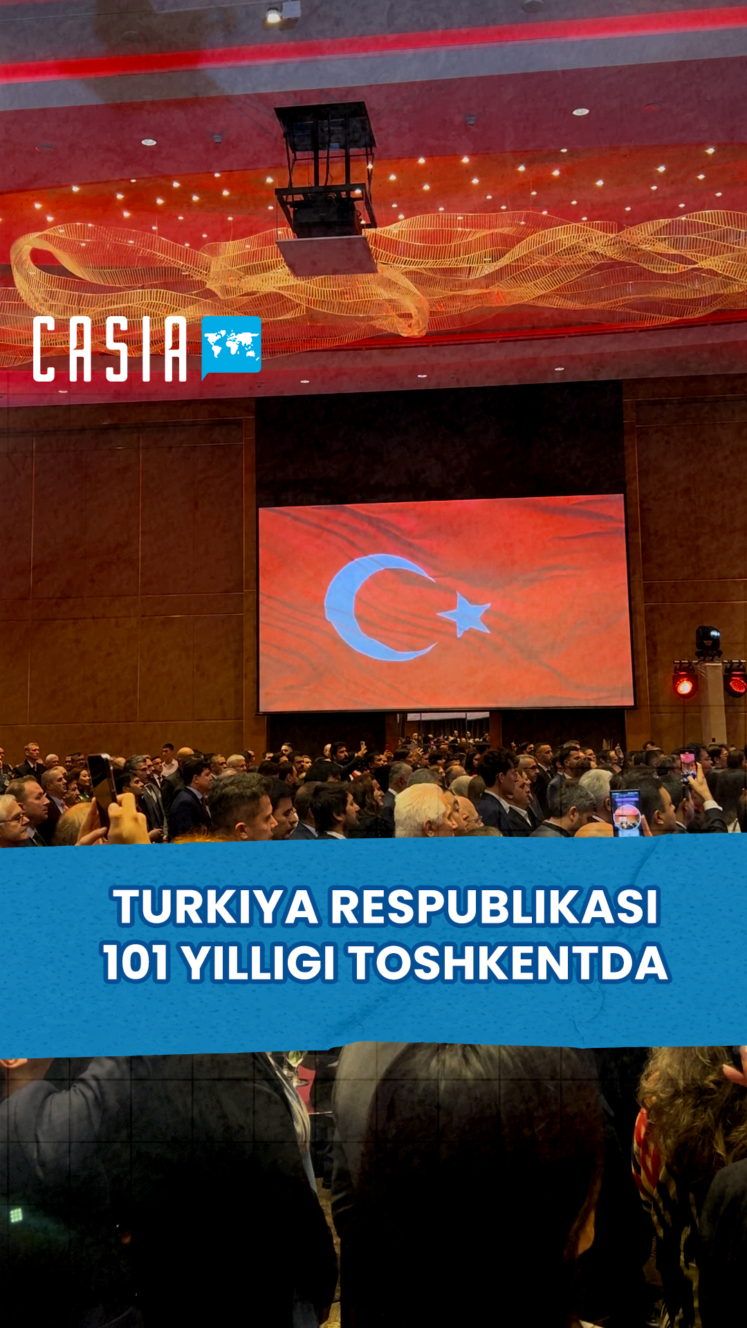 101st anniversary of the Republic of Turkey in Tashkent