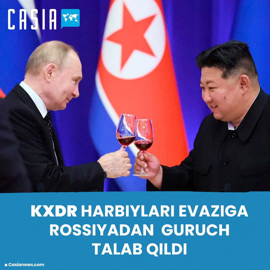 The DPRK demanded rice from Russia in exchange for military personnel