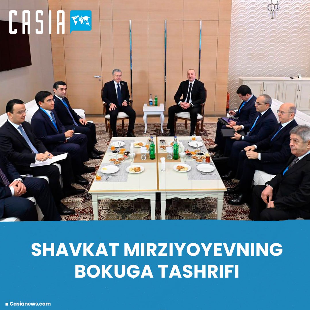 Shavkat Mirziyoyev went to Baku to attend the COP29 summit