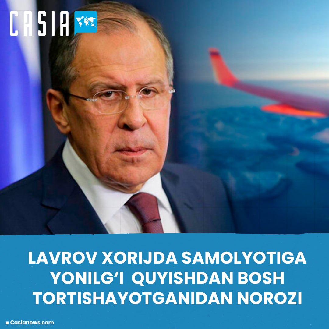 Abroad, they are refusing to refuel Lavrov's plane