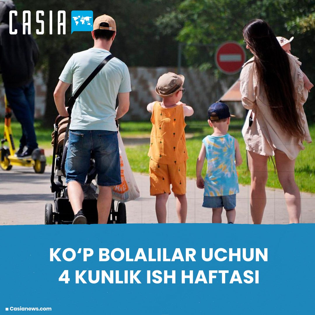 4-day workweek for families with many children in Russia