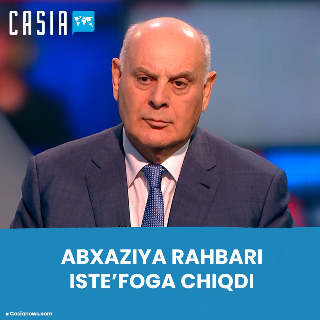 Abxaziya rahbari noroziliklar fonida iste’foga chiqdi