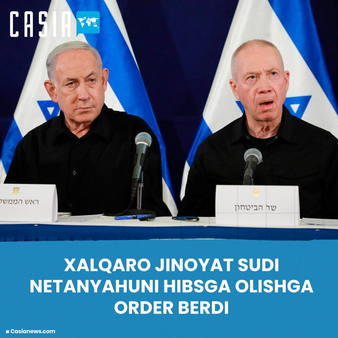 International Criminal Court issues arrest warrant for Netanyahu