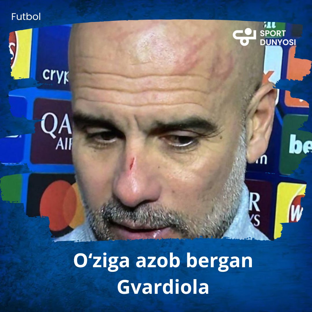 O‘ziga azob bergan Gvardiola