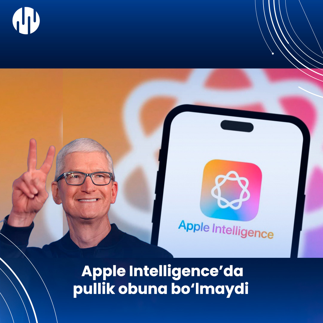 Apple Intelligence to be free