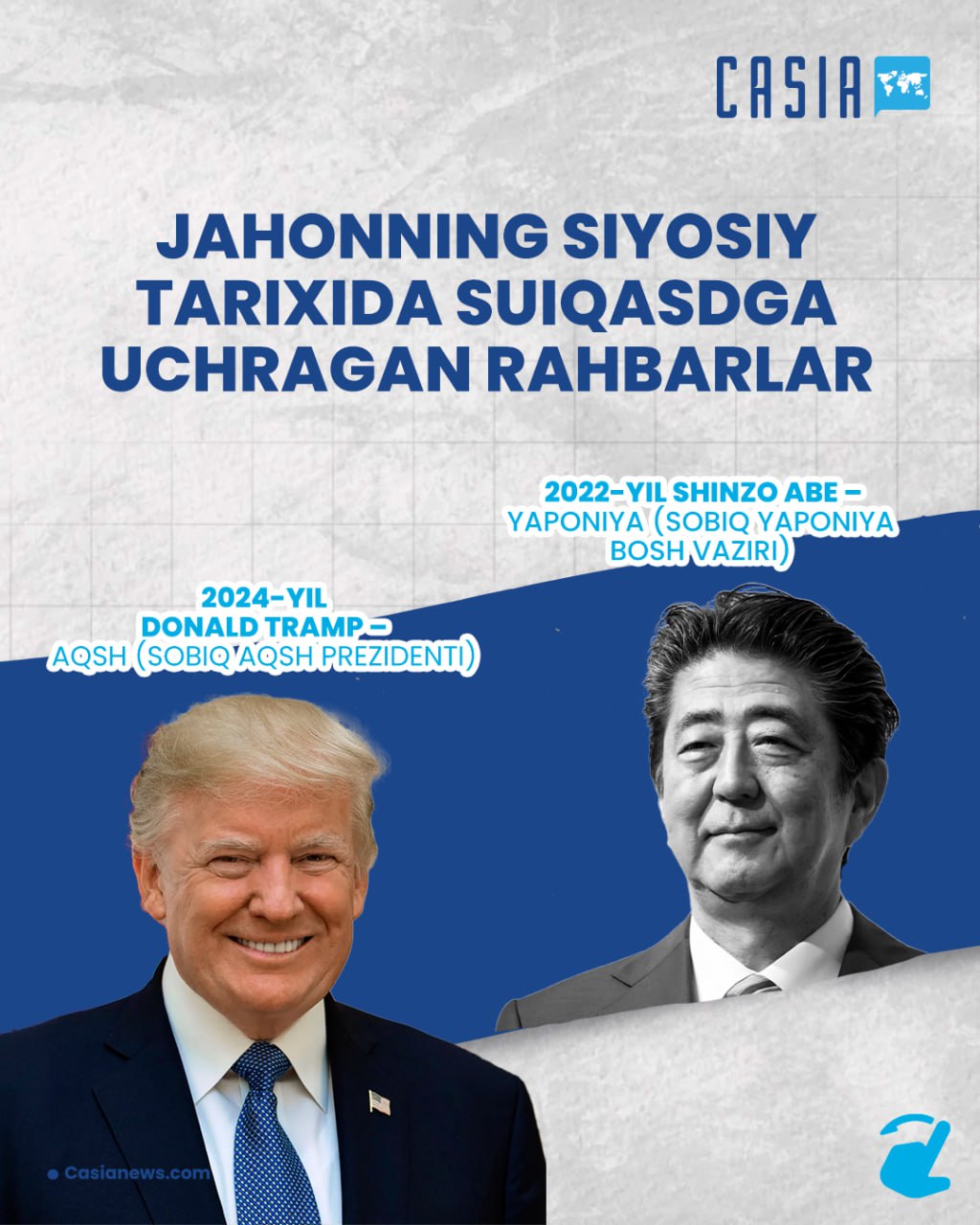 Assassination leaders in world political history