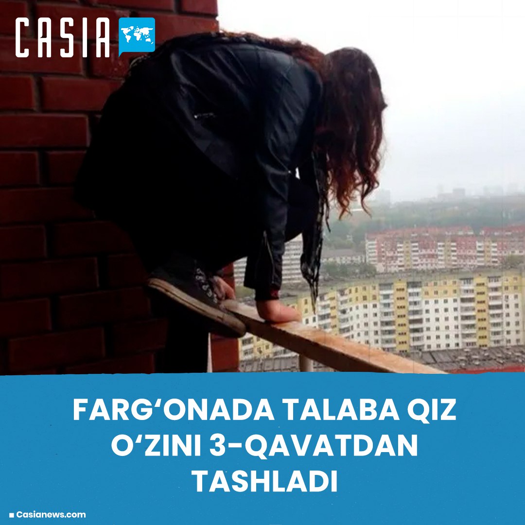 A 2nd-year student of the Kokand Pedagogical University threw herself from the 3rd floor of her dormitory