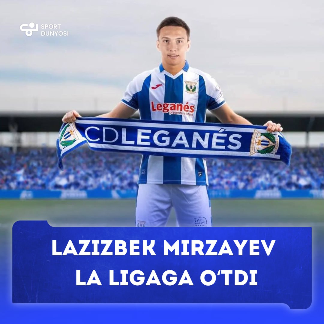 Lazizbek Mirzayev La Ligaga o‘tdi.
