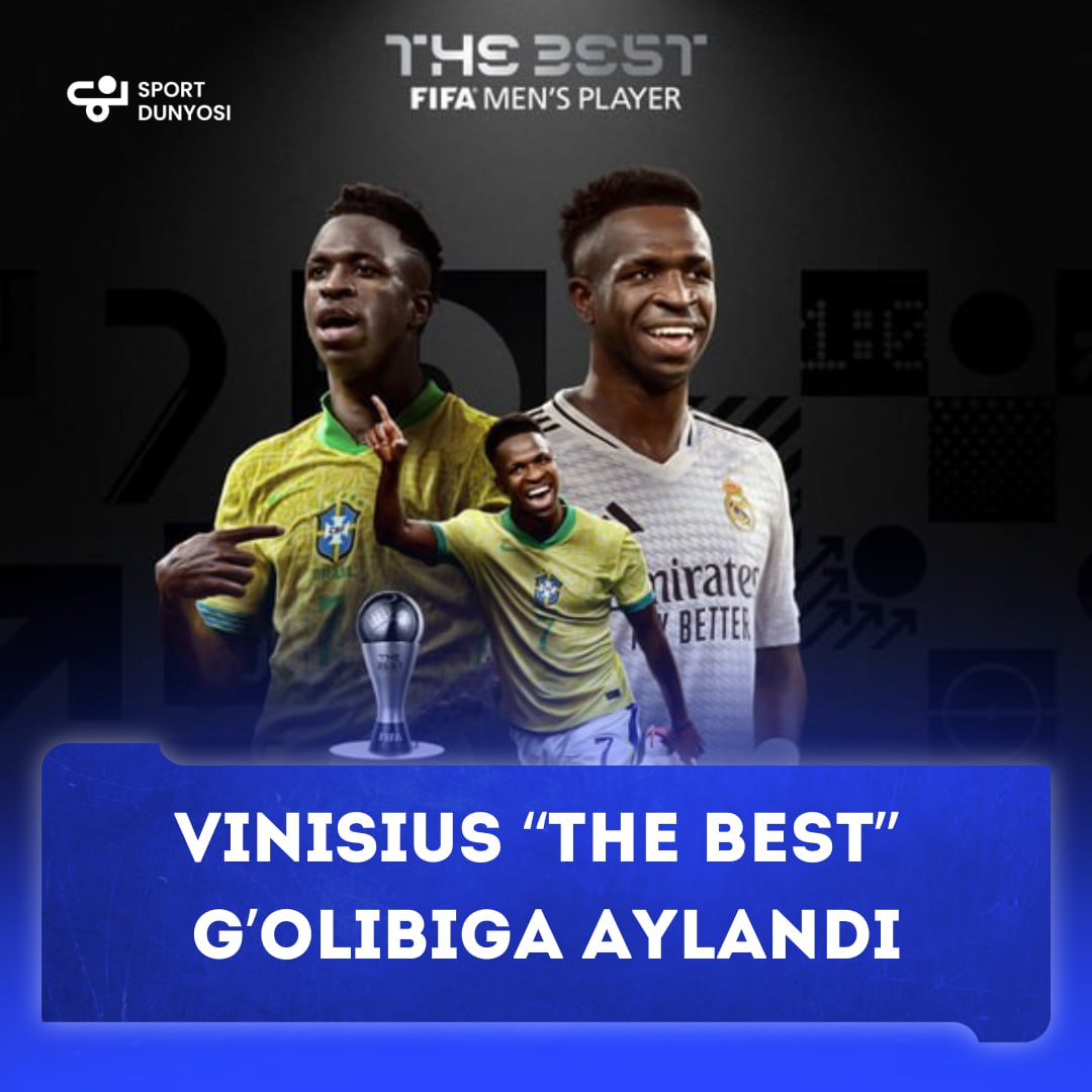 Vinicius wins "The Best"!