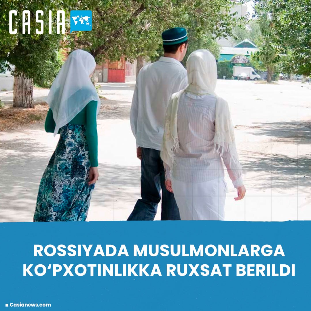 Muslim men in Russia are allowed to practice polygamy