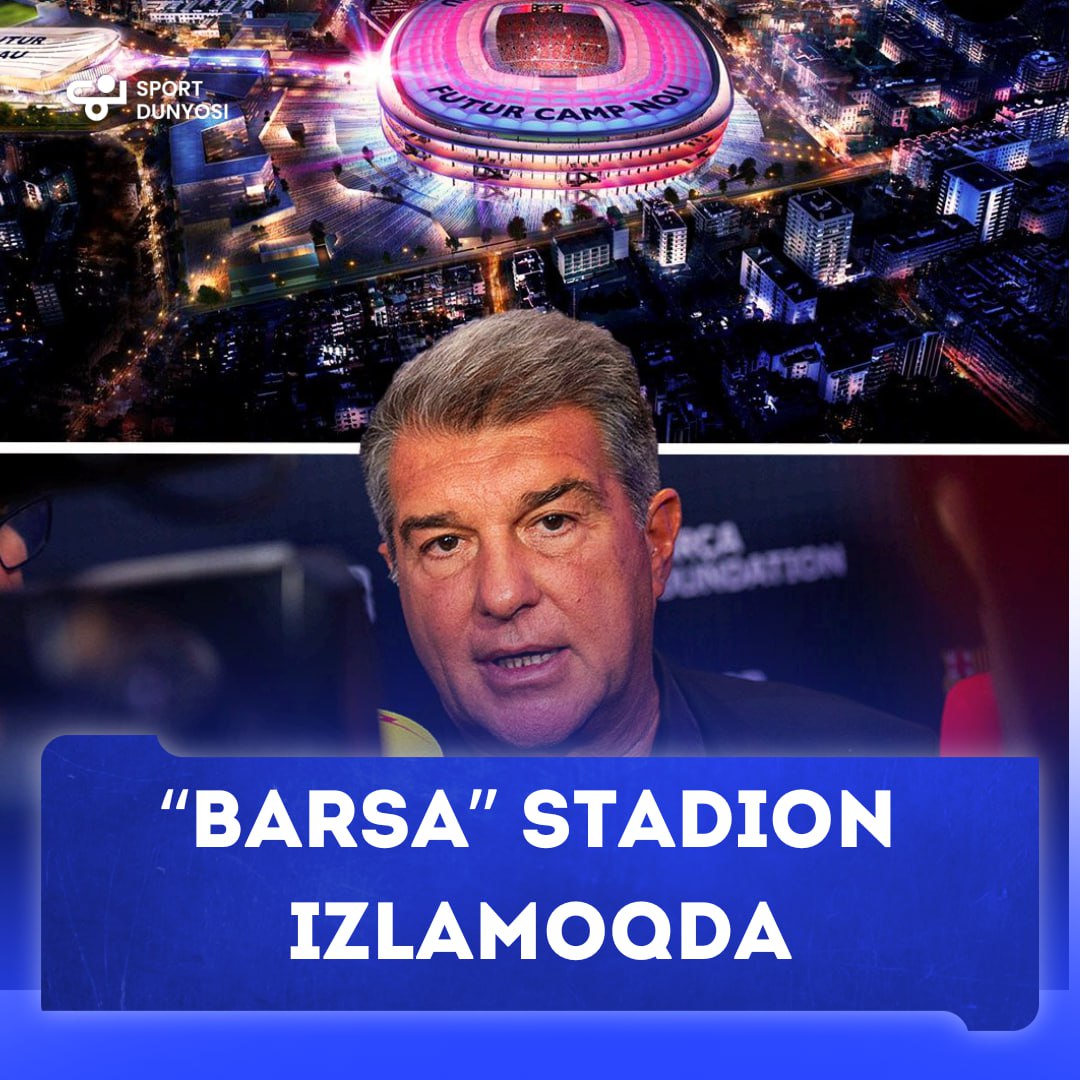 "Barca" is looking for a stadium