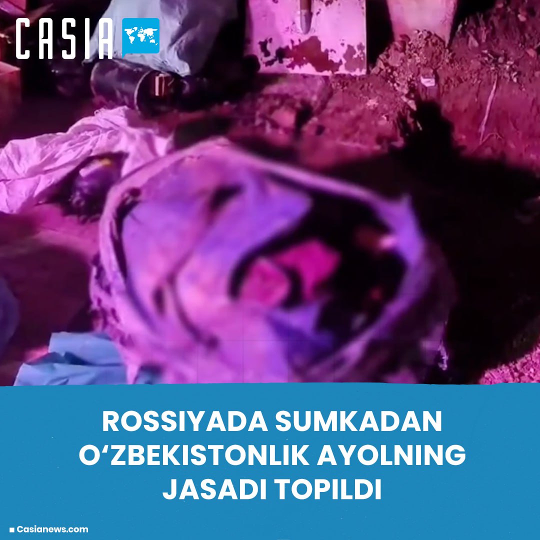 The body of an Uzbek woman was found inside a suitcase in St. Petersburg, Russia.