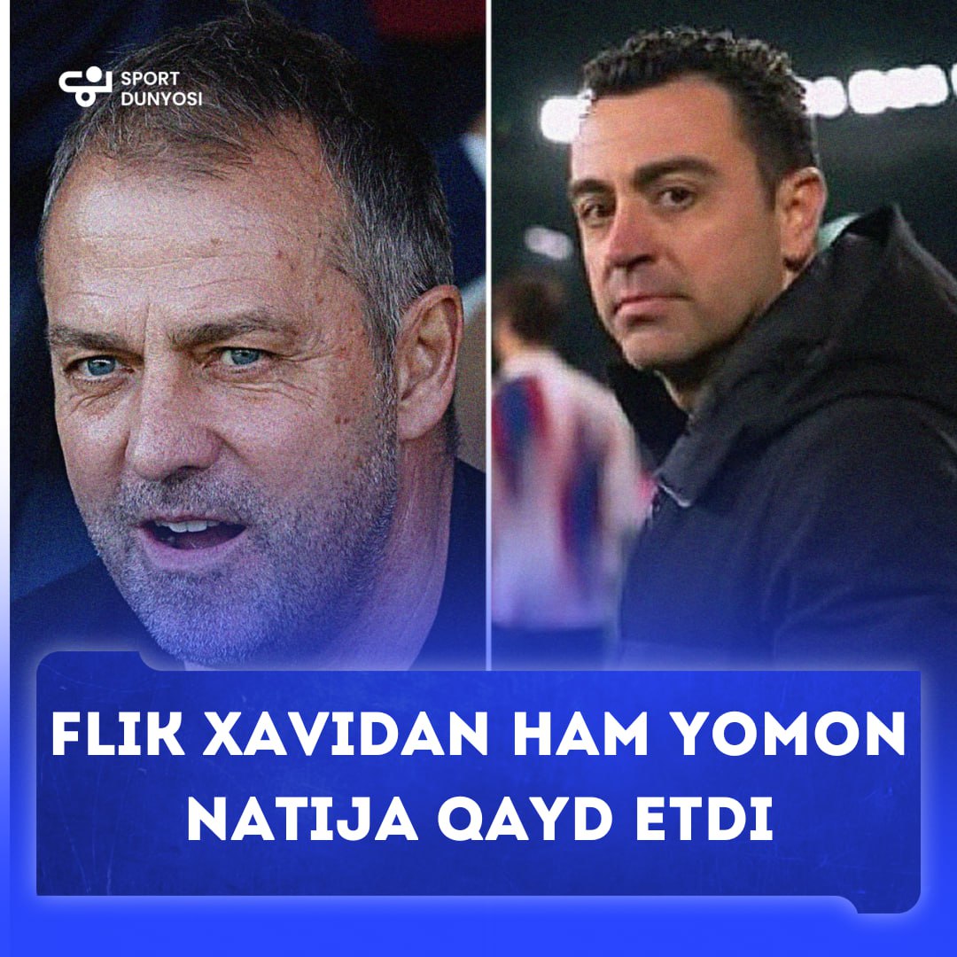 Flick scored worse than Xavi