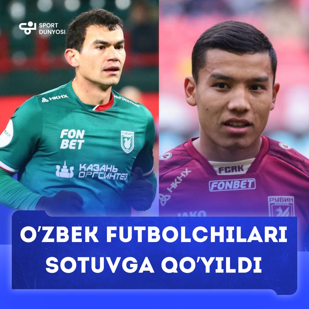 Uzbek players are up for sale