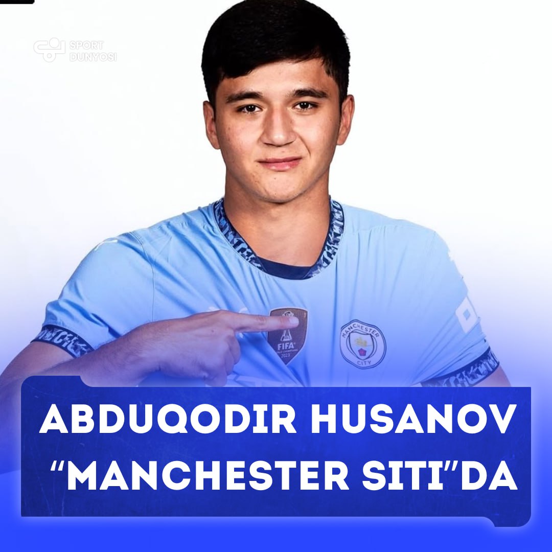 Abdukodir Khusanov in Manchester City