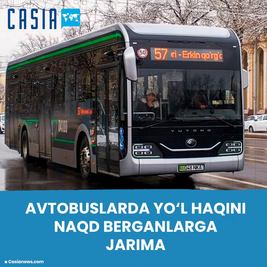 ❗️ Avtobuslarda yo‘l haqini naqd berganlar jarimaga tortiladi
