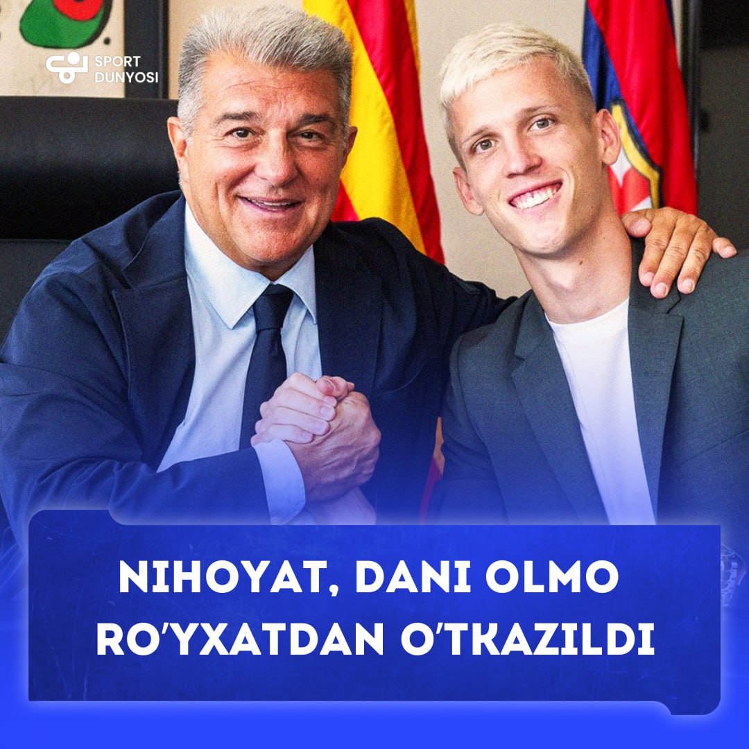 Finally! "Barcelona" temporarily registered Olmo and Victor to La Liga. However, the decision can be changed after the trial.