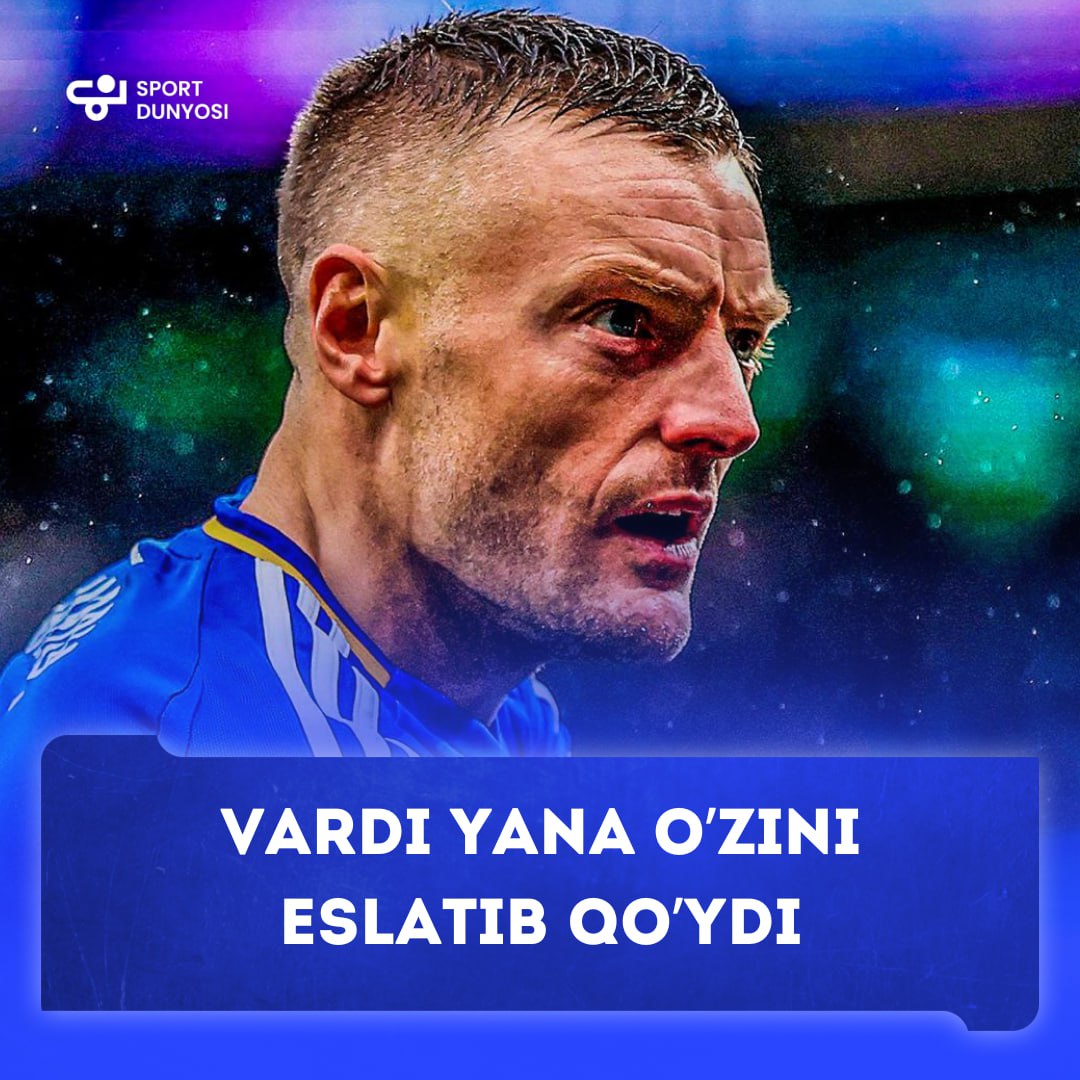 Jamie Vardy, 38, scored against