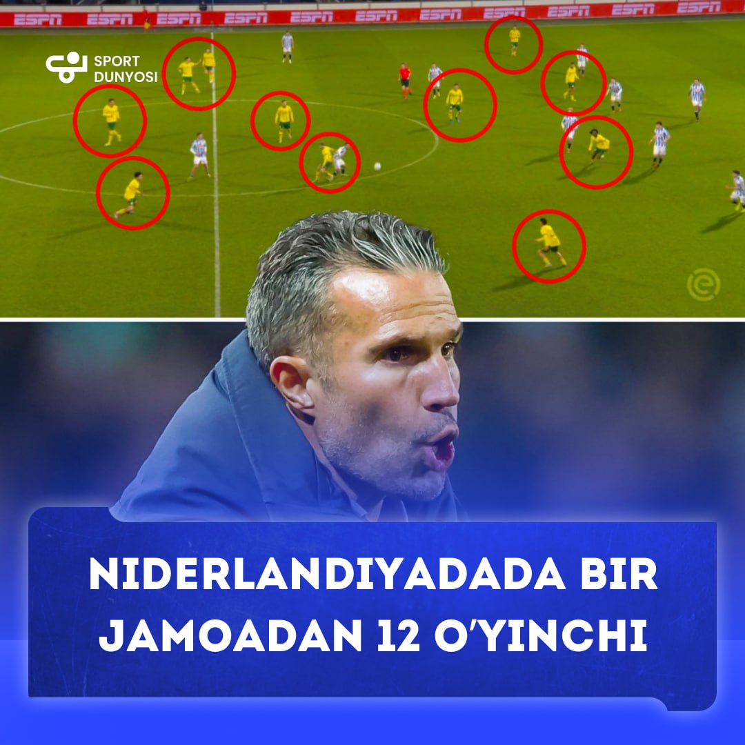 Niderlandiya futbolida janjal: “Fortuna” “Herenven”ga qarshi o‘yinning so‘nggi daqiqalarida 12 nafar futbolchi bilan harakat qilib, aut ishladi va qisqa fursatda hisobni tenglashtirdi 