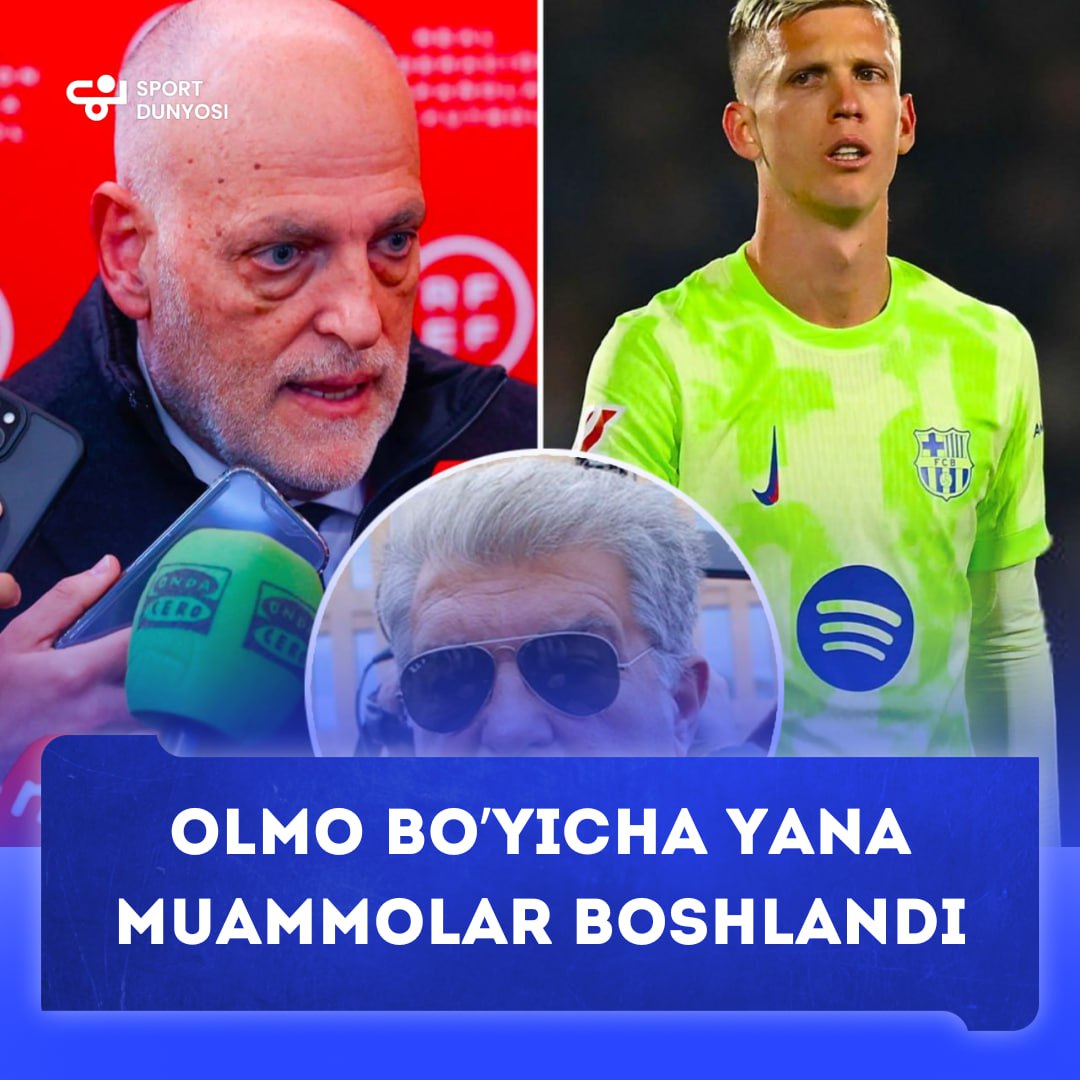 La Liga wants Dani Olmo's registration revoked, Tebas said in a statement