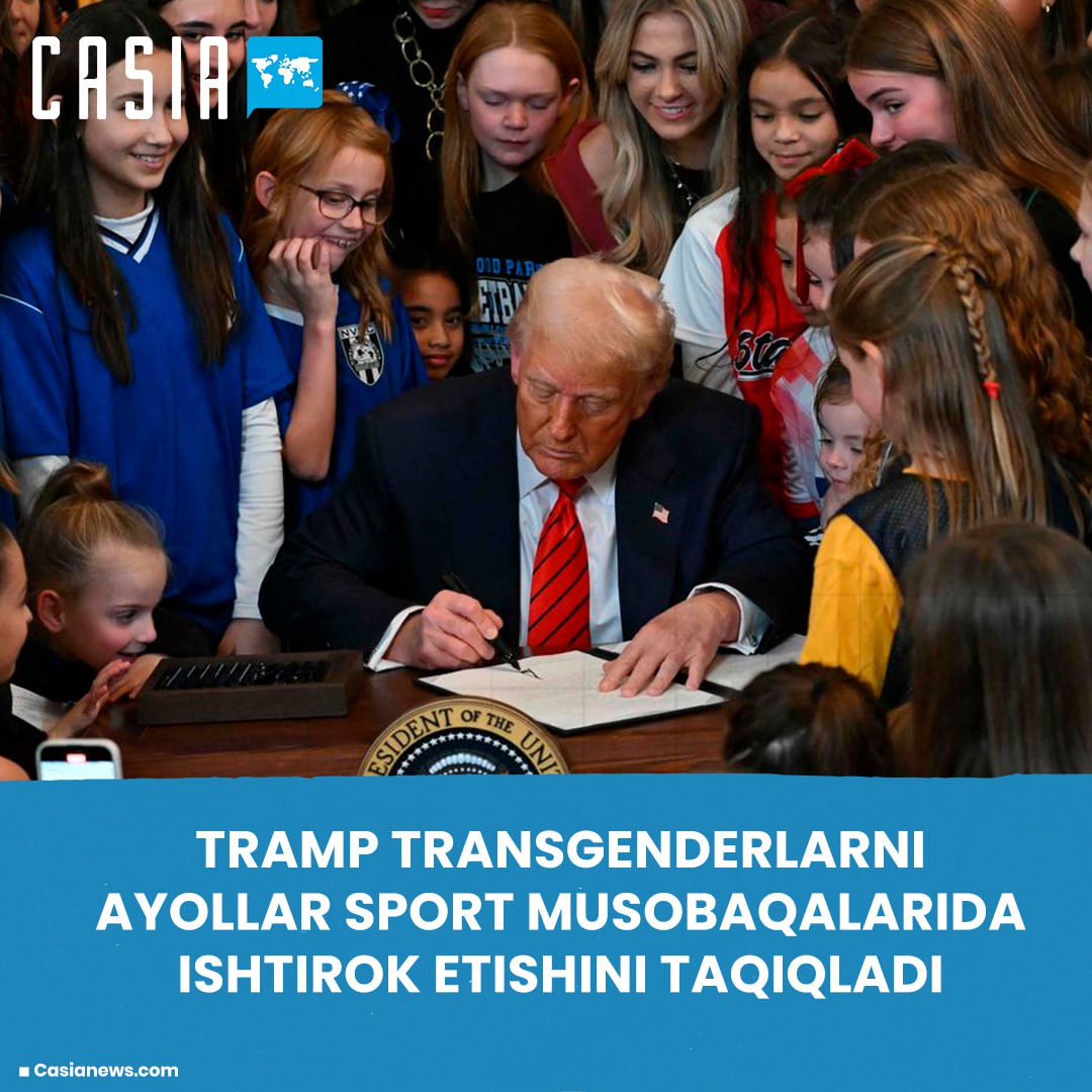 Trump signs executive order banning transgender athletes from women's sports