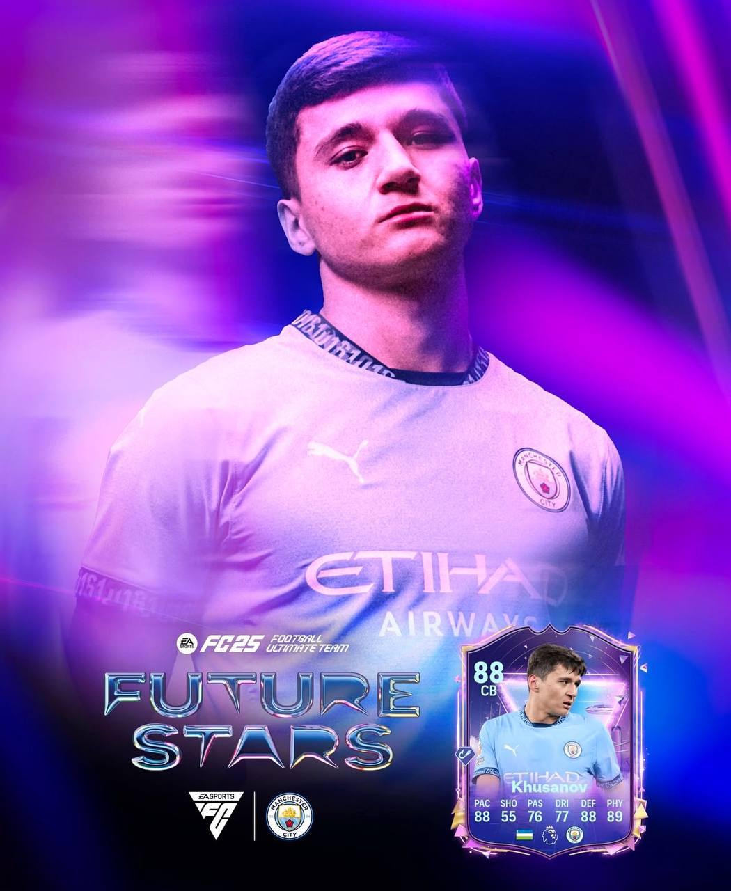 Abdukodir Husanov is in the EA FC25 game! 