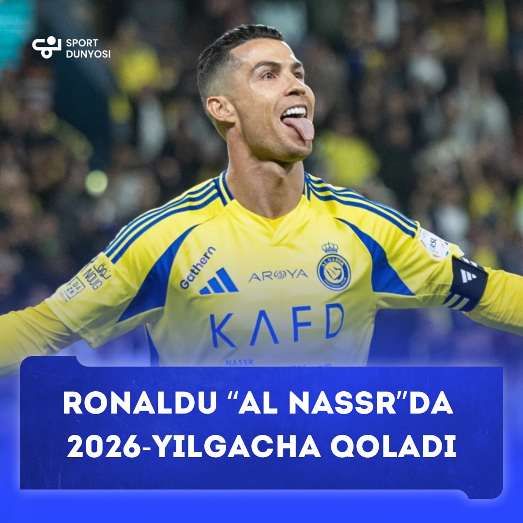 40-year-old Ronaldo extended his contract with "Al Nassr" until 2026! 